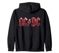Ufficiale AC/DC Red Ice Logo Rock Band Musica Rock Felpa con Cappuccio