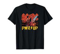Ufficiale AC/DC Rock Music Band PWRUP Stage Lights Maglietta