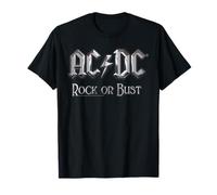 Ufficiale AC/DC Rock or Bust Artwork Maglietta