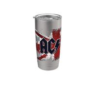 Ufficiale AC/DC Rock or Bust London Union Jack Bicchiere termico in acciaio inox doppia parete