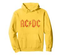 Ufficiale AC/DC Vintage Logo per Fan Rock Felpa con Cappuccio