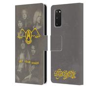 UFFICIALE AEROSMITH CLASICI CUSTODIA COVER A PORTAFOGLIO PER SAMSUNG TELEFONI 1