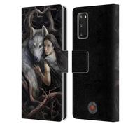 UFFICIALE ANNE STOKES LUPI 2 CUSTODIA COVER A PORTAFOGLIO PER SAMSUNG TELEFONI 1