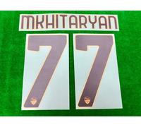 UFFICIALE AS ROMA Away 2020-21 SERIE A NOME E NUMERAZIONE SERIGRAFIA