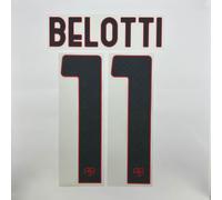 UFFICIALE AS ROMA Away 2023-24 SERIE A NOME E NUMERAZIONE STAMPA