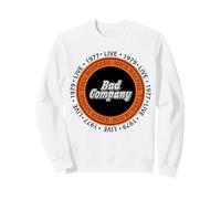 Ufficiale Bad Company Band Circle 1977 1979 Live Felpa