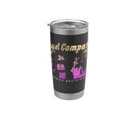 Ufficiale Bad Company Good Decisions Iconic Rock Design Bicchiere termico in acciaio inox doppia parete