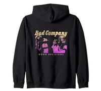 Ufficiale Bad Company Good Decisions Iconic Rock Design Felpa con Cappuccio