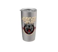 Ufficiale Bad Company Never Looking Back Running Pack Bicchiere termico in acciaio inox doppia parete