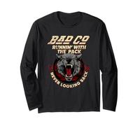 Ufficiale Bad Company Never Looking Back Running Pack Maglia a Manica