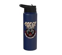 Ufficiale Bad Company Never Looking Back Running Pack Stainless Steel Insulated Water Bottle
