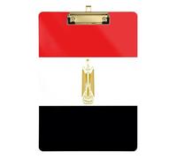 Ufficiale Bandiera Egitto Pretty Appunti Acrilico Carino per i compiti Pediatrico Dimensioni 9 x 12