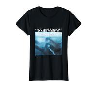 Ufficiale Billie Eilish Hit Me Duro E Soft Galleggiante Maglietta, Donna, Nero, M