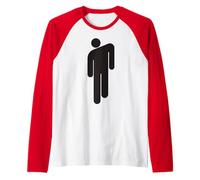 Ufficiale Billie Eilish Icons merch musica per i fan Maglia con Maniche Raglan