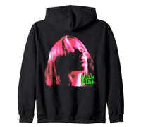 Ufficiale Billie Eilish Pink Iconic Portrait Outline Felpa con Cappuccio