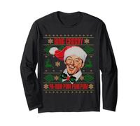 Ufficiale Bing Crosby Brutto Natale Christmas Maglia a Manica