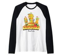 Ufficiale Bing Crosby Mele Kalikimaka Natale Musica Maglia con Maniche Raglan