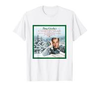 Ufficiale Bing Crosby Musica Christmas Gemme Nascoste Maglietta
