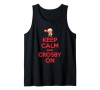 Ufficiale Bing Crosby Musica Keep Calm And Crosby On Canotta
