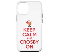 Ufficiale Bing Crosby Musica Keep Calm and Crosby On Custodia per iPhone 12/12 Pro