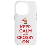 Ufficiale Bing Crosby Musica Keep Calm and Crosby On Custodia per iPhone 14 Pro