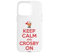 Ufficiale Bing Crosby Musica Keep Calm and Crosby On Custodia per iPhone 15 Pro Max