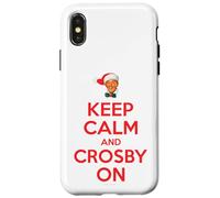 Ufficiale Bing Crosby Musica Keep Calm and Crosby On Custodia per iPhone X/XS