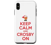 Ufficiale Bing Crosby Musica Keep Calm and Crosby On Custodia per iPhone XS Max