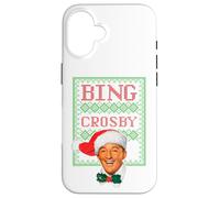 Ufficiale Bing Crosby Natale Musica Custodia per iPhone 16