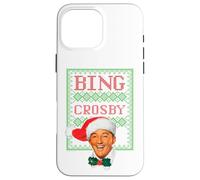 Ufficiale Bing Crosby Natale Musica Custodia per iPhone 16 Pro Max