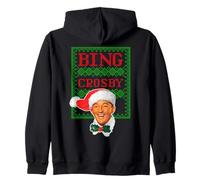 Ufficiale Bing Crosby Natale Musica Felpa con Cappuccio