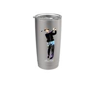 Ufficiale Bing Crosby Pro Golf Swing White Bicchiere termico in acciaio inox doppia parete