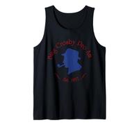 Ufficiale Bing Crosby Silhouette PRO Golf Red And Blue Canotta