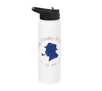 Ufficiale Bing Crosby Silhouette Pro Golf Red and Blue Stainless Steel Insulated Water Bottle