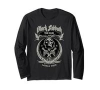 Ufficiale Black Sabbath The End World Tour Maglia a Manica