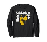 Ufficiale Black Sabbath Vol. 4 Album Logo Maglia a Manica