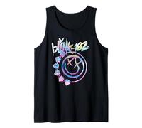 Ufficiale Blink 182 Colourful Inset Rock Music Canotta