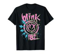 Ufficiale blink-182 Neon Rock Band Artwork Maglietta