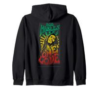 Ufficiale Bob Marley One Love Reggae band retro Felpa con Cappuccio
