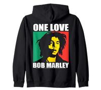 Ufficiale Bob Marley One Love Reggae Jamaica band Felpa con Cappuccio