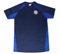 Ufficiale Chelsea FC Calcio Crest Maglia da Allenamento (Adulti TAGLIE S A 2XL)