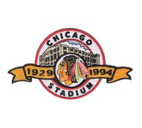Ufficiale Chicago Blackhawks 1929-1994 Chicago Stadio NHL Hockey Maglia Toppa