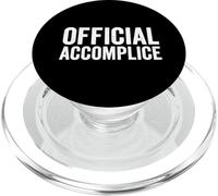 Ufficiale complice I'm Not Guilty Humor Funny Daying PopSockets PopGrip per MagSafe