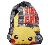 Ufficiale con Licenza Pokemon Pikachu Eva Carattere da Ginnastica Borsa Coulisse