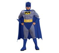 Ufficiale Costume Batman Ragazzi Supereroe Vestito Bambini Dc Comics