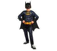 Ufficiale Costume Batman Ragazzi Supereroe Vestito Bambini Dc Comics