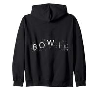 Ufficiale David Bowie Christmas Snowflakes Felpa con Cappuccio