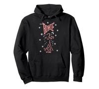 Ufficiale David Bowie Lets Dance Chrismas Felpa con Cappuccio