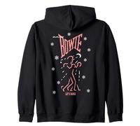 Ufficiale David Bowie Lets Dance Chrismas Felpa con Cappuccio