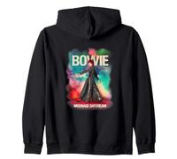 Ufficiale David Bowie Moonage Daydreamer Cosmic Post Felpa con Cappuccio